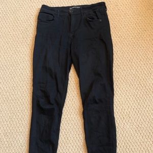 Express Black Jeggings